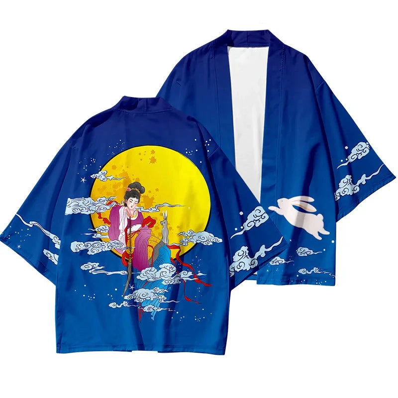 Assorted graphic kimonos G2