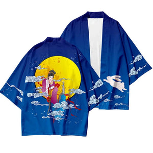 Assorted graphic kimonos G2