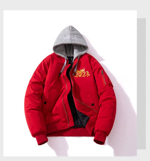 Premium Year of the Dragon bomber jacket