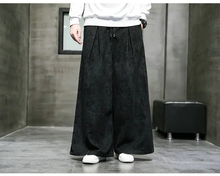 Wide bushido irusu pants