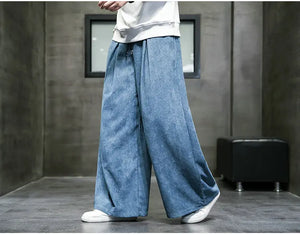 Wide bushido irusu pants