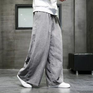 Wide bushido irusu pants