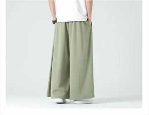 Wide bushido yurei pants