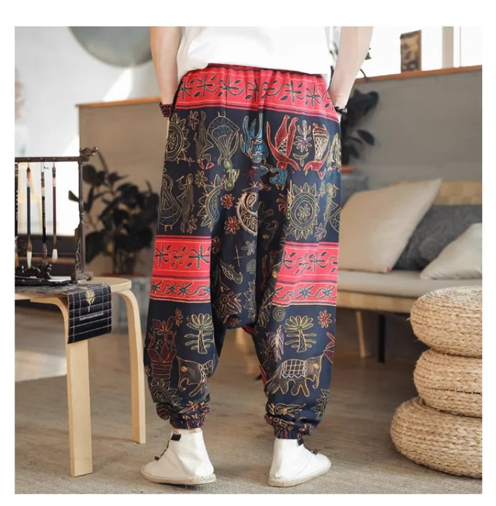 "Mogu" harem pants