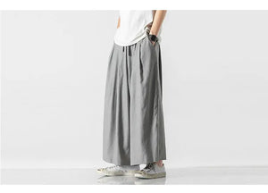 Wide bushido Kogarashi pants