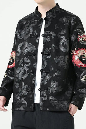 Munchu dragon Tang Dynasty jacket