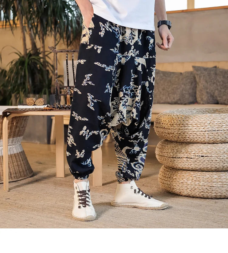 "Mogu" harem pants