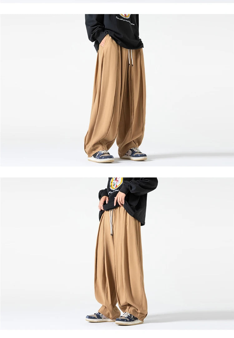 Tenjin drawstring harem pants