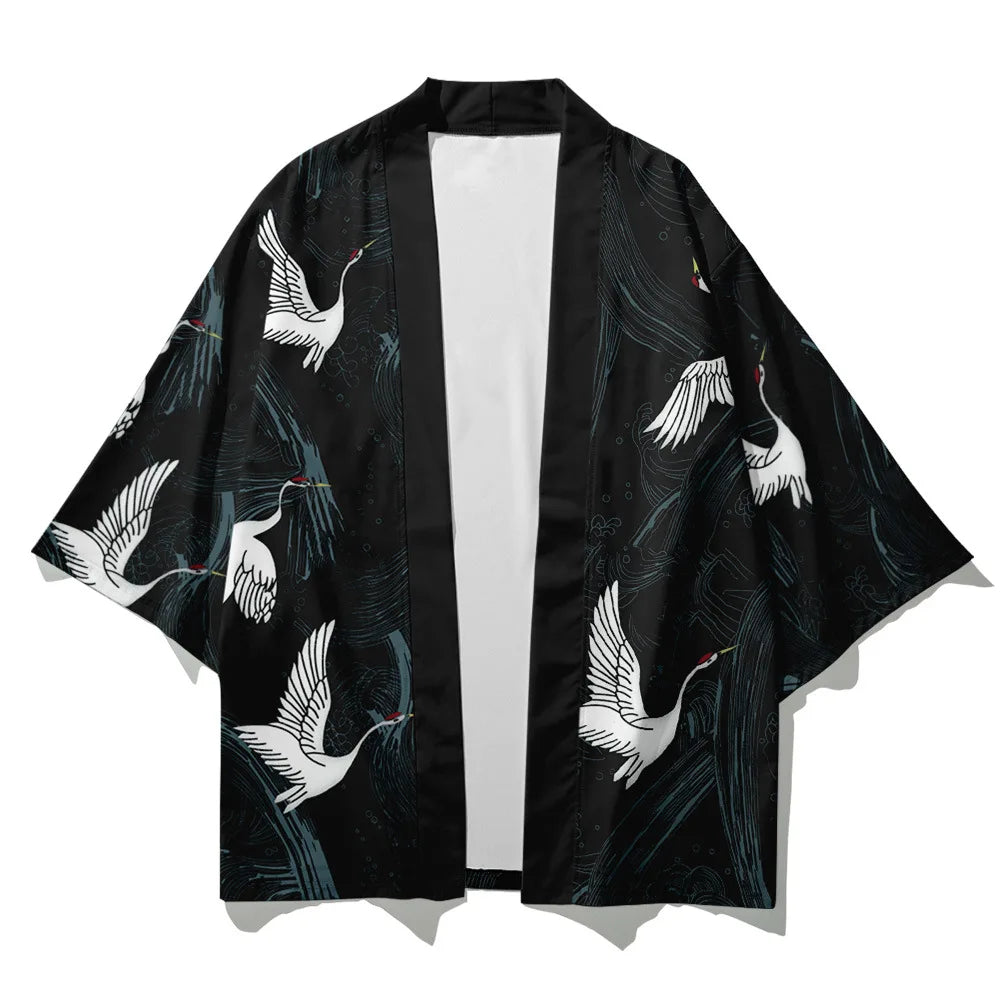 Assorted graphic kimonos G2