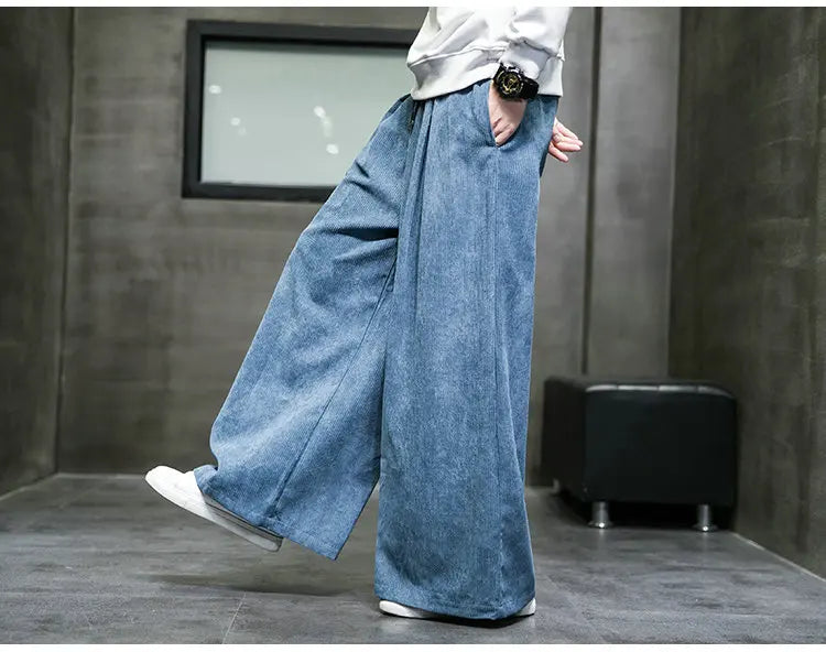 Wide bushido irusu pants