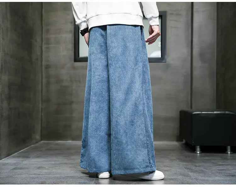 Wide bushido irusu pants