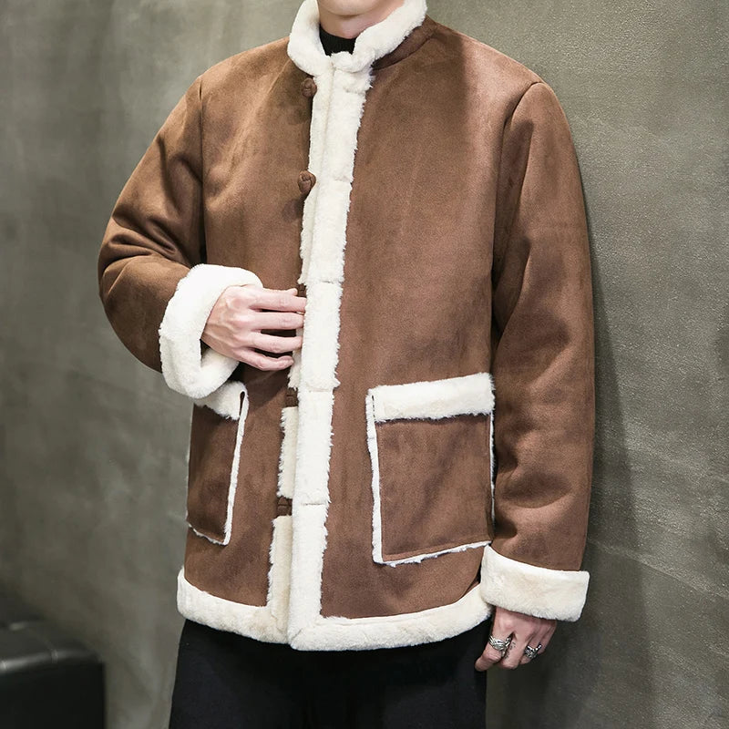 Thick xue-tai Tang jacket