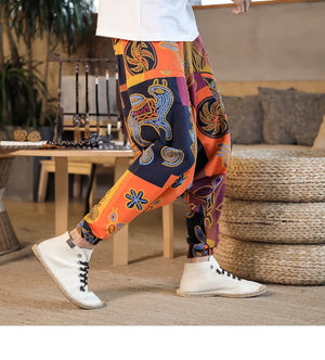 "Mogu" harem pants