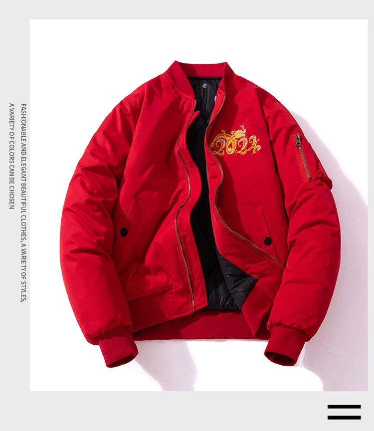 Premium Year of the Dragon bomber jacket