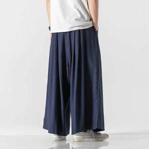 Wide bushido Kogarashi pants