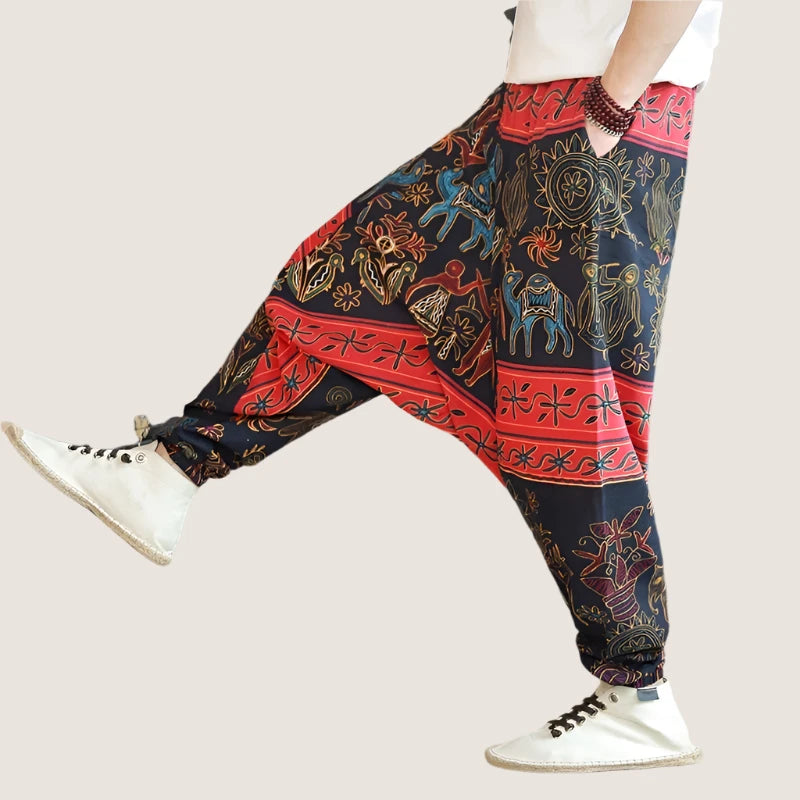 "Mogu" harem pants