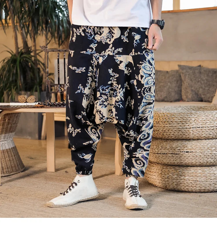 "Mogu" harem pants