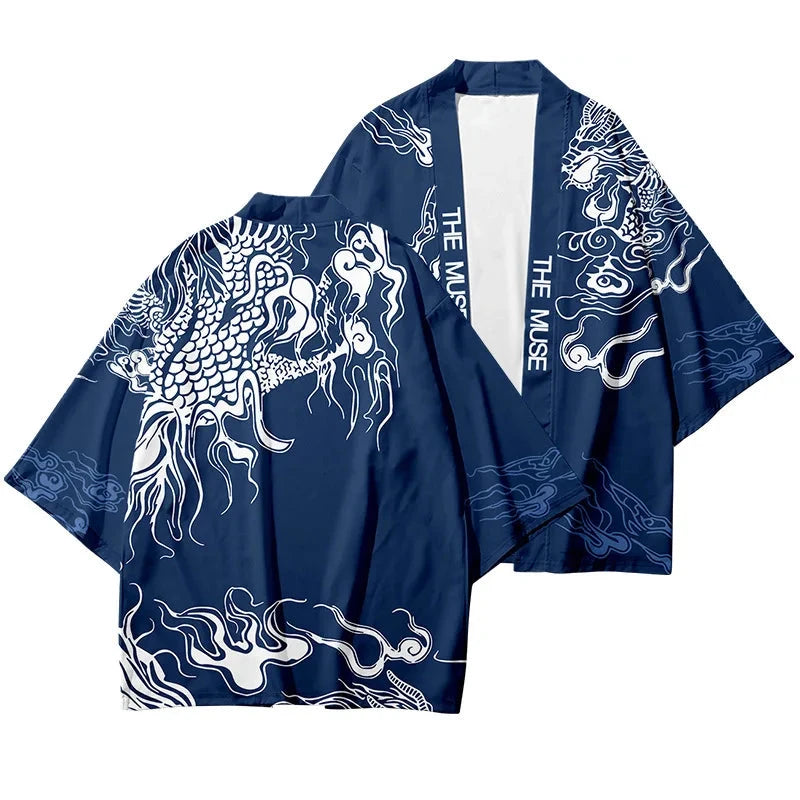 Assorted graphic kimonos G3