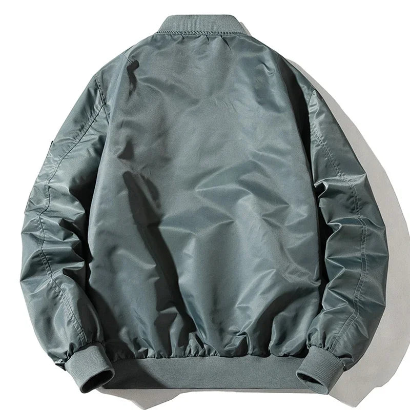 Maro solid bomber jacket