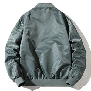 Maro solid bomber jacket