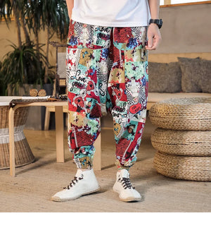 "Mogu" harem pants