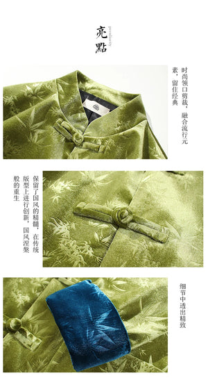 Velvet leaves Tang dynasty jacket