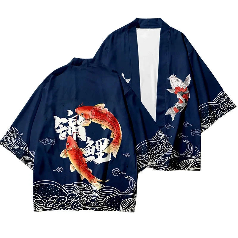 Assorted graphic kimonos G3