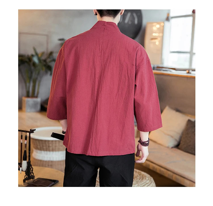 Kazan casual kimono shirt