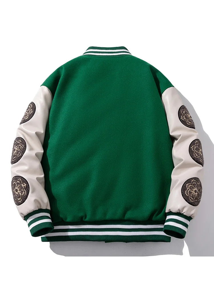 "Confidence" varsity baseball jacket