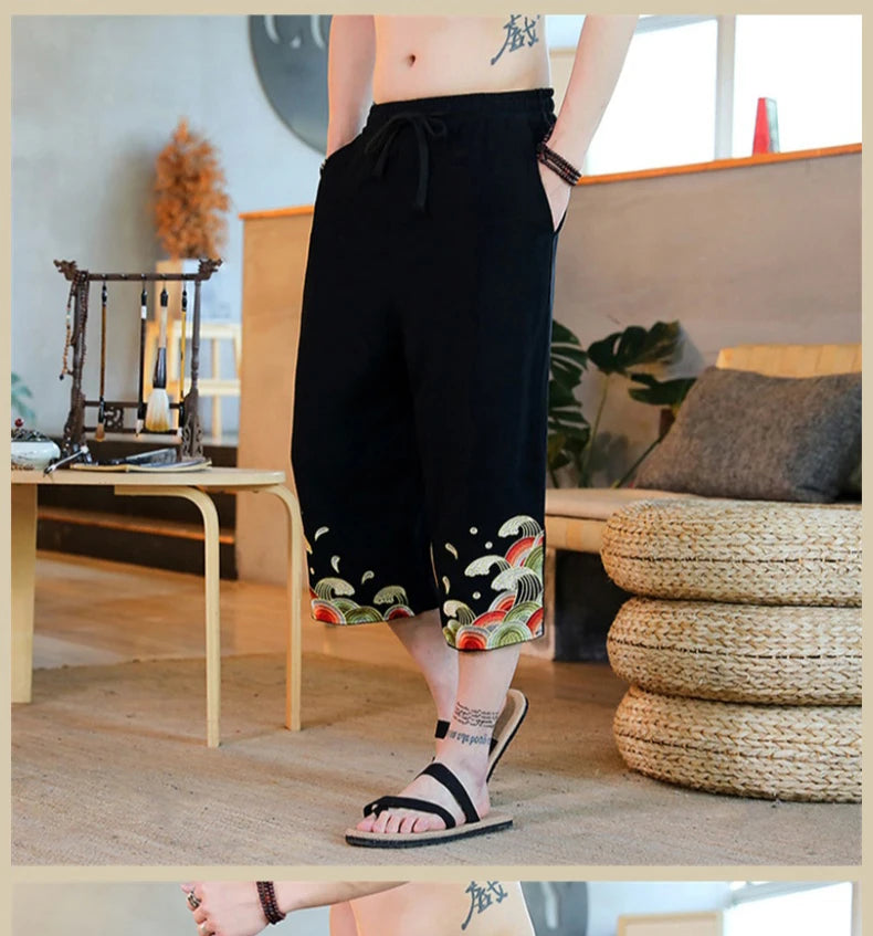 Kaimen ankle length pants