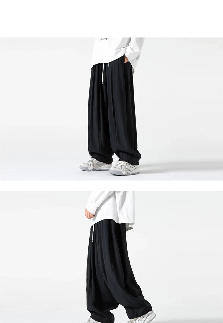 Tenjin drawstring harem pants