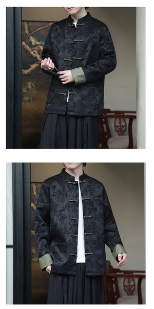 Premium designed traditional silhouette pattern Tang Dynasty jacket