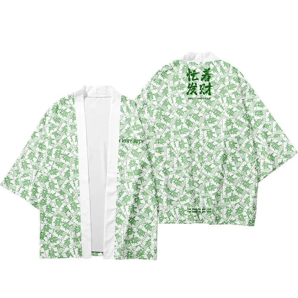 Assorted graphic kimonos G2