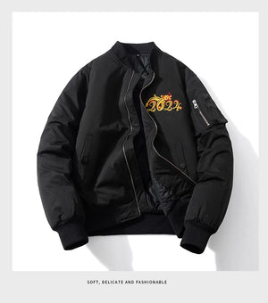 Premium Year of the Dragon bomber jacket