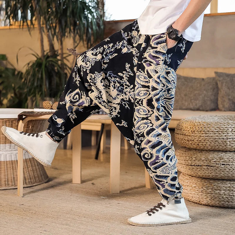 "Mogu" harem pants