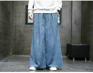 Wide bushido irusu pants