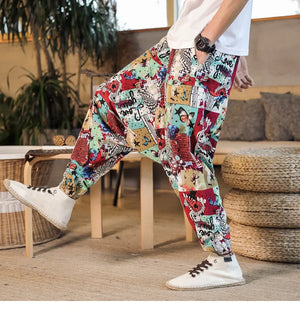 "Mogu" harem pants