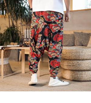 "Mogu" harem pants