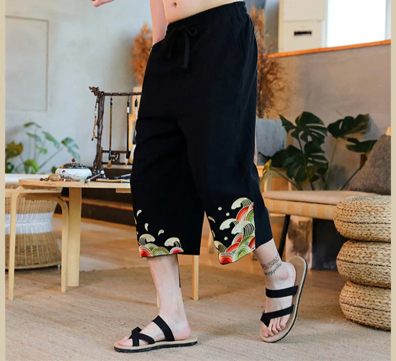 Kaimen ankle length pants