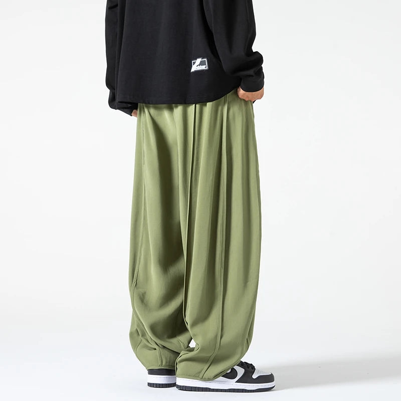 Tenjin drawstring harem pants