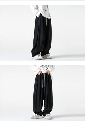 Tenjin drawstring harem pants