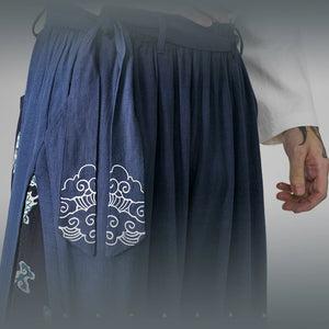 Wide bushido kumo pants