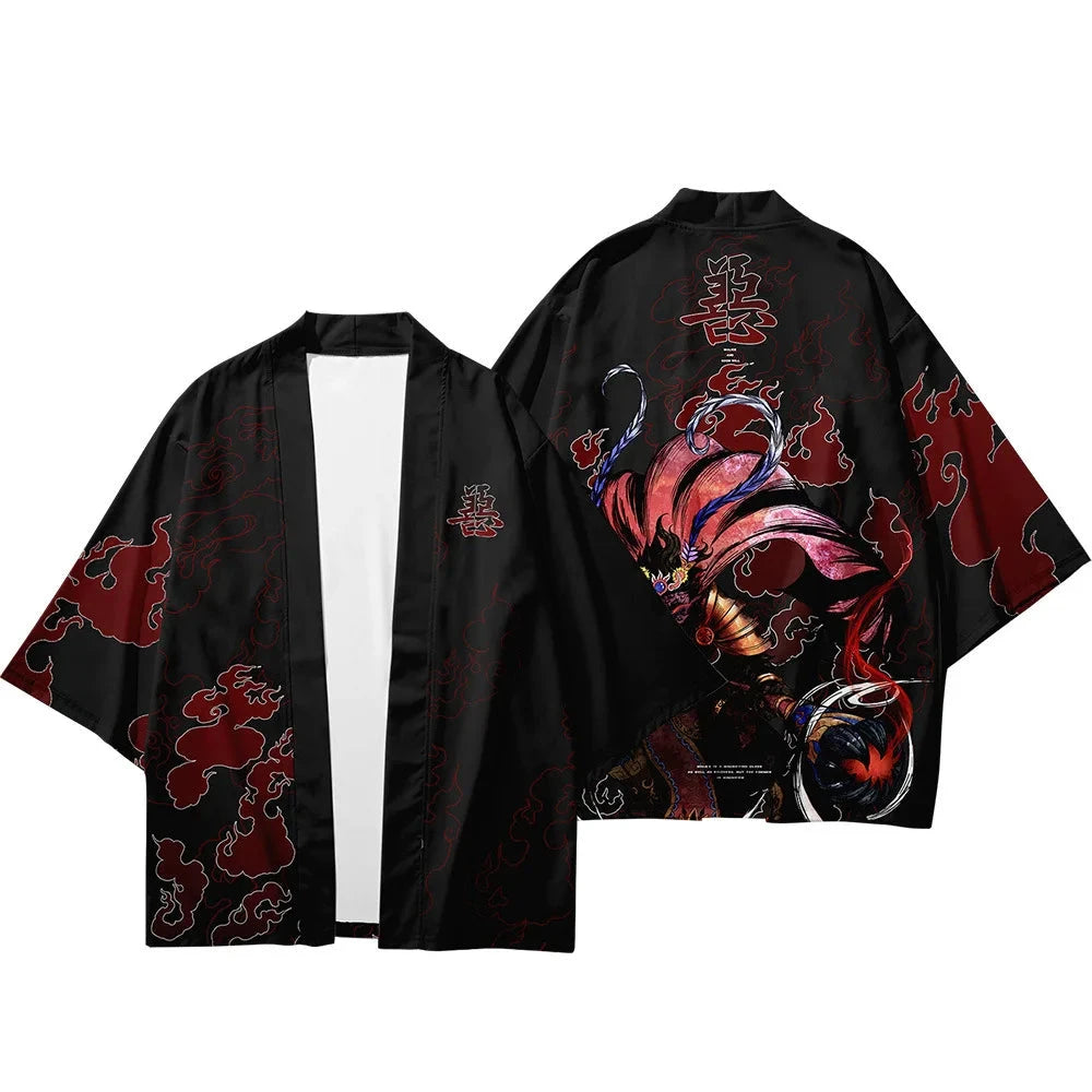 Assorted graphic kimonos G3