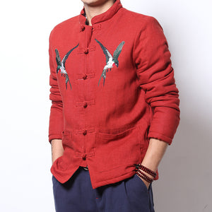 Chinese inspired Tang dynasty style coat