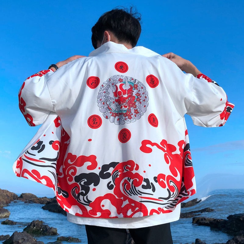Japanese oni kimono