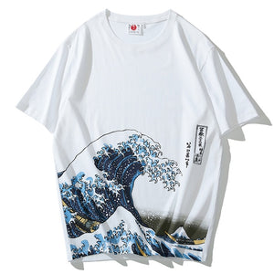Japanese tattoo wave T-shirt