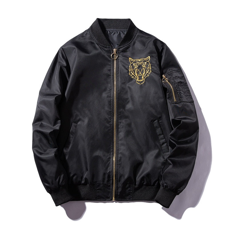 Be Savage Cotton Black Leather Sleeves Varsity Jacket Unisex