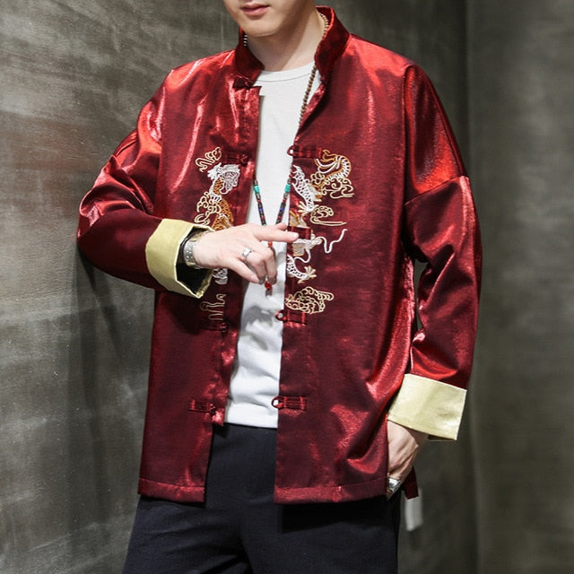 Vibrant Tang Dynasty coat