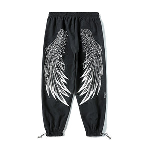 Angel wings street jogger pants