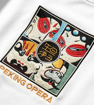 Peking opera sweatshirt